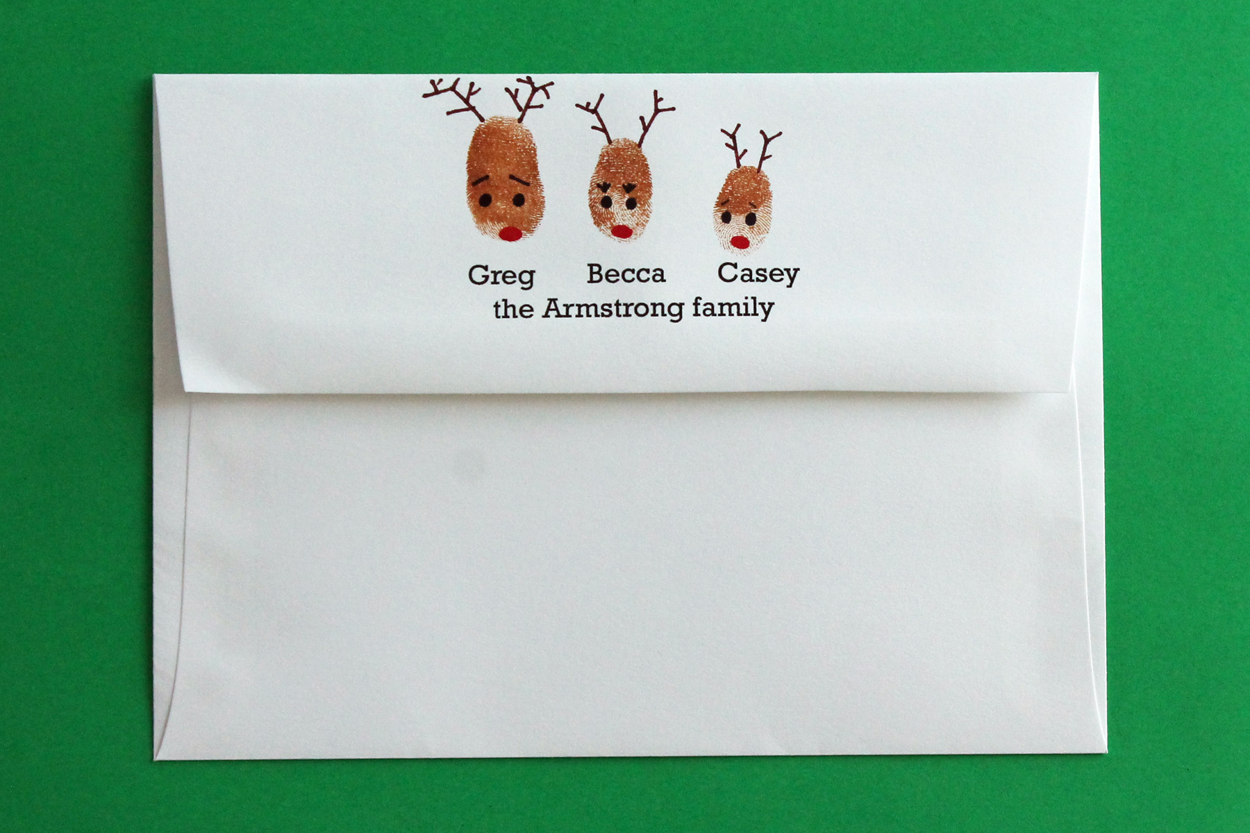 Creative Christmas Card Envelopes! - Who Arted?